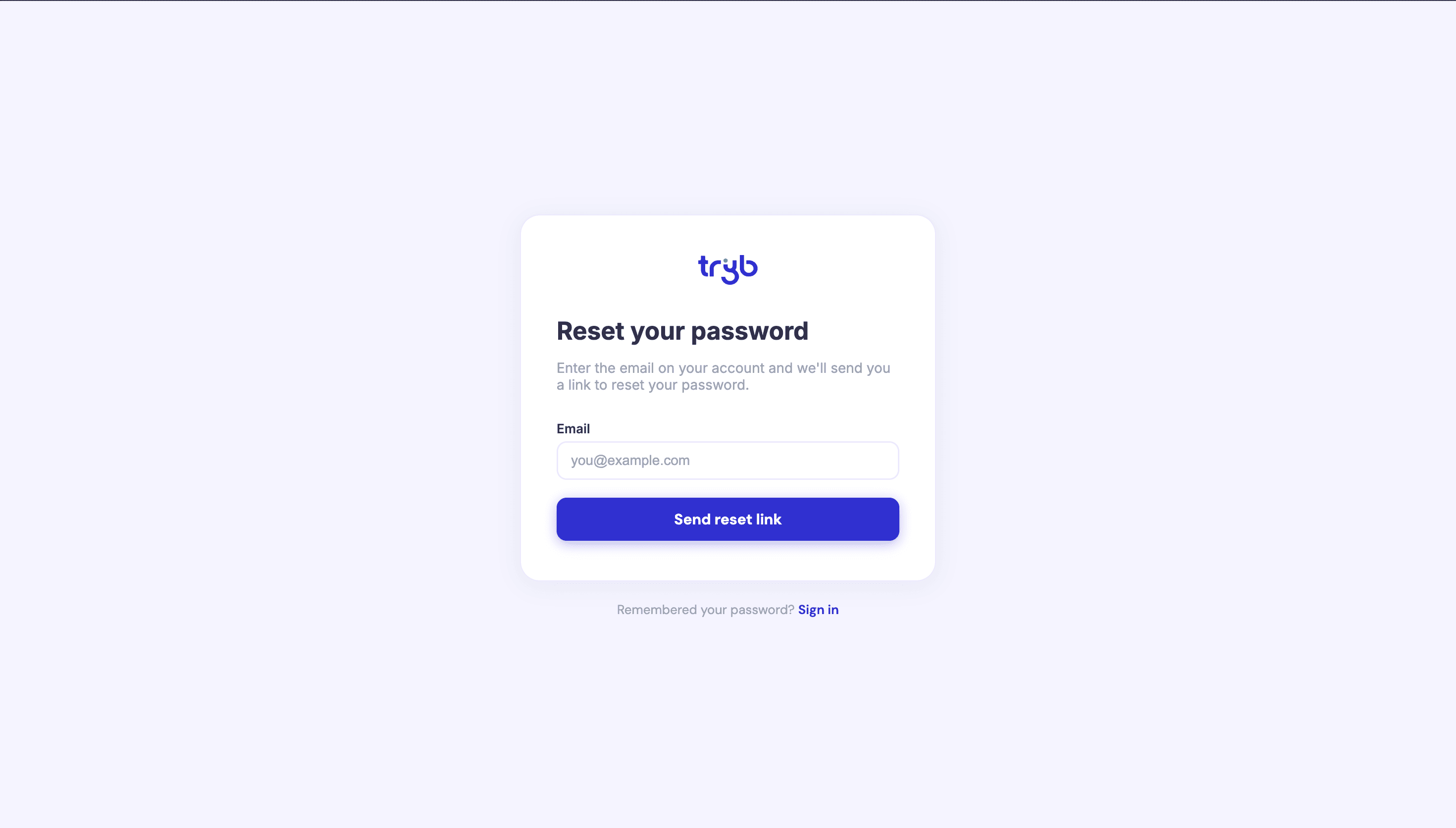 Tryb screenshot - Tryb is a parenting app that helps parents track their child's development and milestones, and provides resources and support for parents.